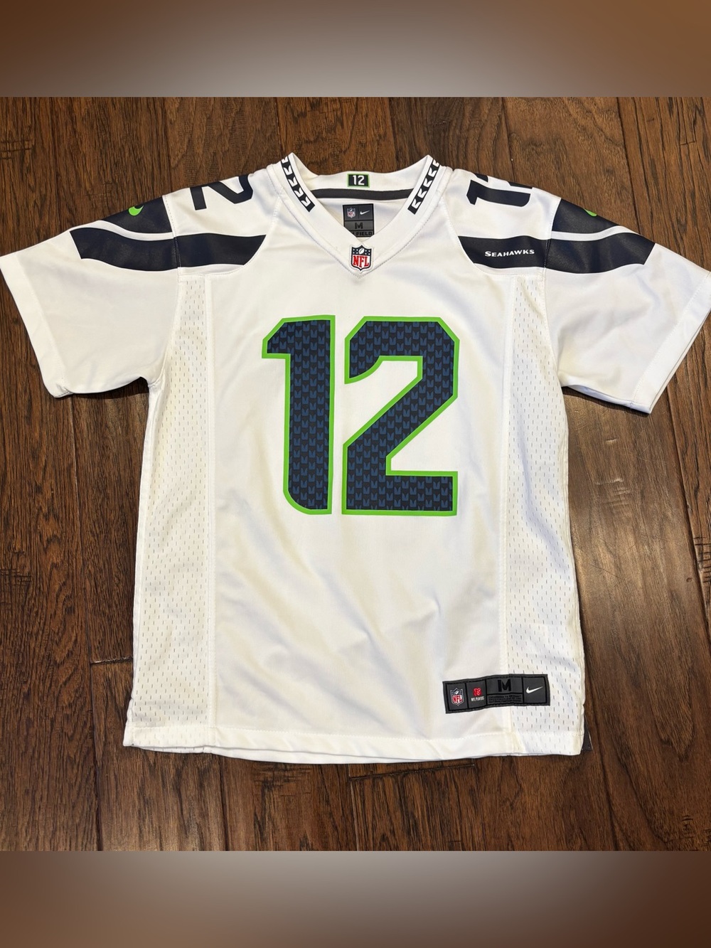 Nike Seahawks On Field 12 FAN Jersey Size Medium 10/12
